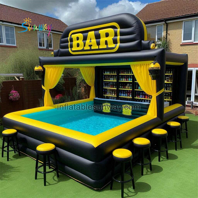 SW-287 4.5X4.5M Inflatable pool bar